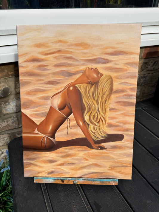 Held By The Heat - Original Painting by Georgia Jarvis