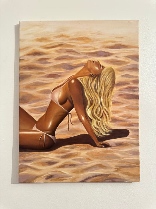 Held By The Heat - Original Painting by Georgia Jarvis