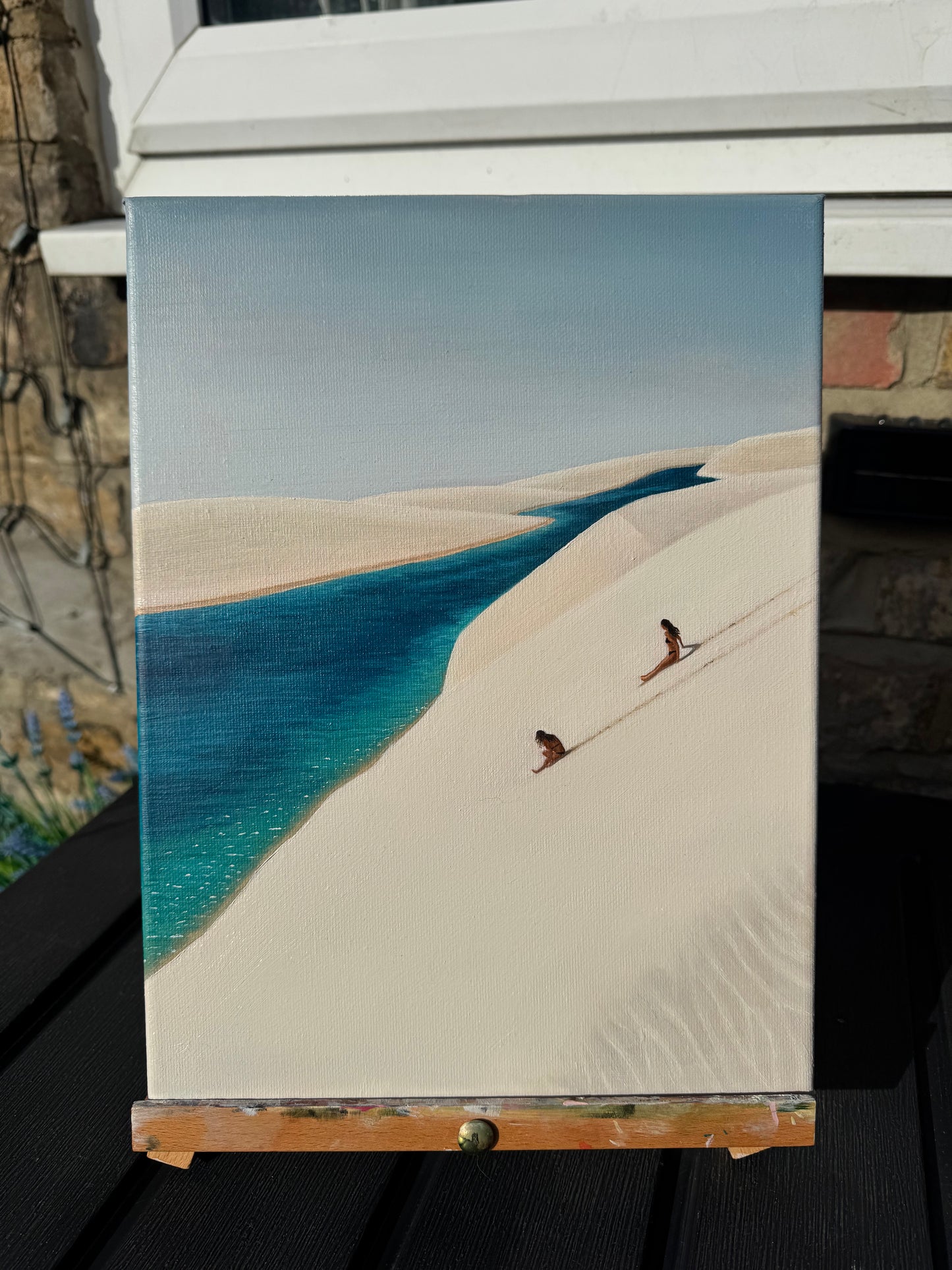Georgia Jarvis Art - Sandbanks Original Painting